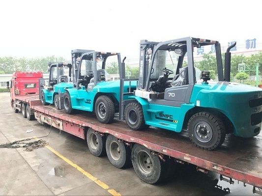 10 طن من الديزل الشاحنة 3000mm-6000mm ارتفاع الرفع