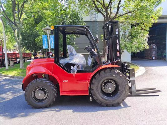 5000 كجم الحمل محرك الديزل الشاحنة 4m 4.5m 4.8m 5m ارتفاع الرفع