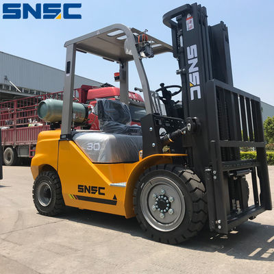 2500kg شاحنة حاوية الشحن الشوكة الصين Gq491 Lp شوكة الغاز