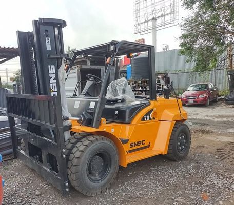 CE 7 Ton Propane Gas Forklift Gasoline Forklift With USA PSI Engine