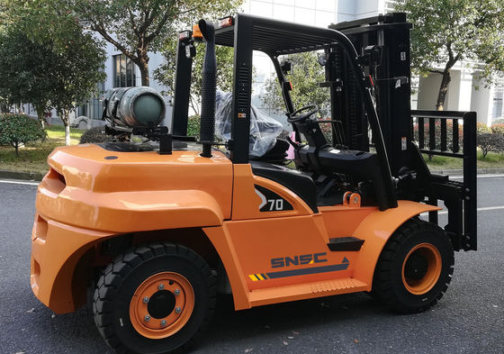 CE 7 Ton Propane Gas Forklift Gasoline Forklift With USA PSI Engine