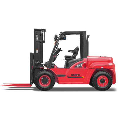 CE 7 Ton Propane Gas Forklift Gasoline Forklift With USA PSI Engine