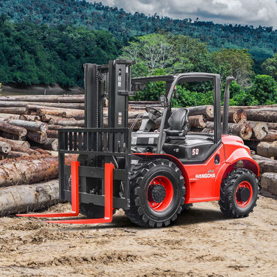 SNSC 5 طن الشاحنات الشوكية على الأرض الخشنة المصنعين 2WD 4WD 5000KGs الحمل