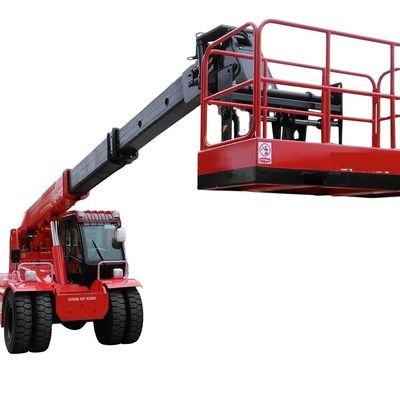14m الوصول التلسكوبي الصعود الشوكي 4000kg التلسكوبي الصعود الشوكي