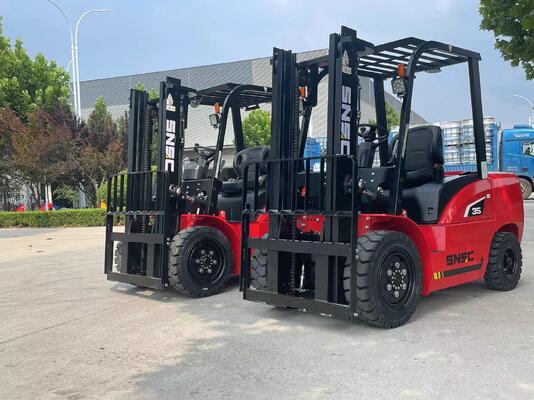 3.5 Ton Electric Counterbalance Forklift with USA Curtis Controller and Japan Hydraulic System